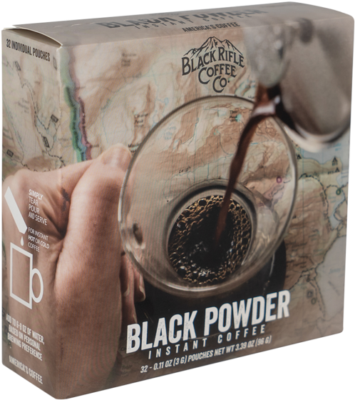 Black Rifle Instant Coffee (600x600), Png Download