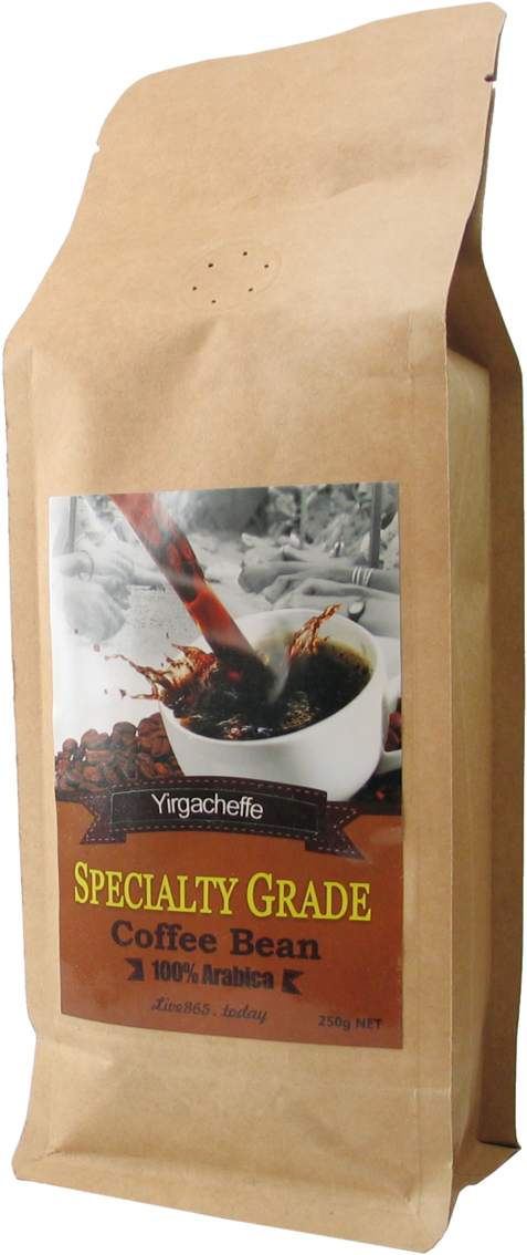 Yirgacheffe Coffee Bean 100% Arabica - Coffee (723x1200), Png Download