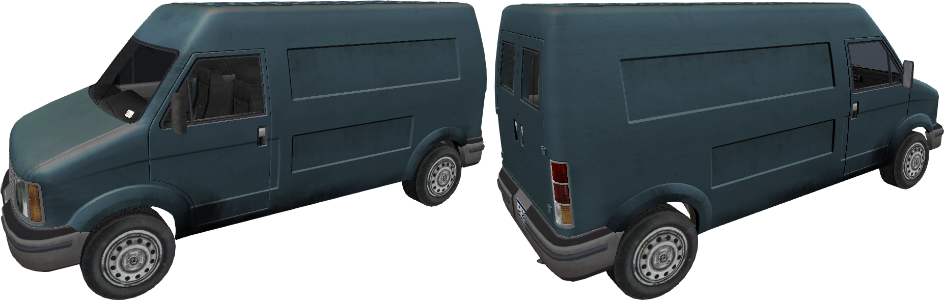 Gtaⅲ Hd Pony (1873x602), Png Download