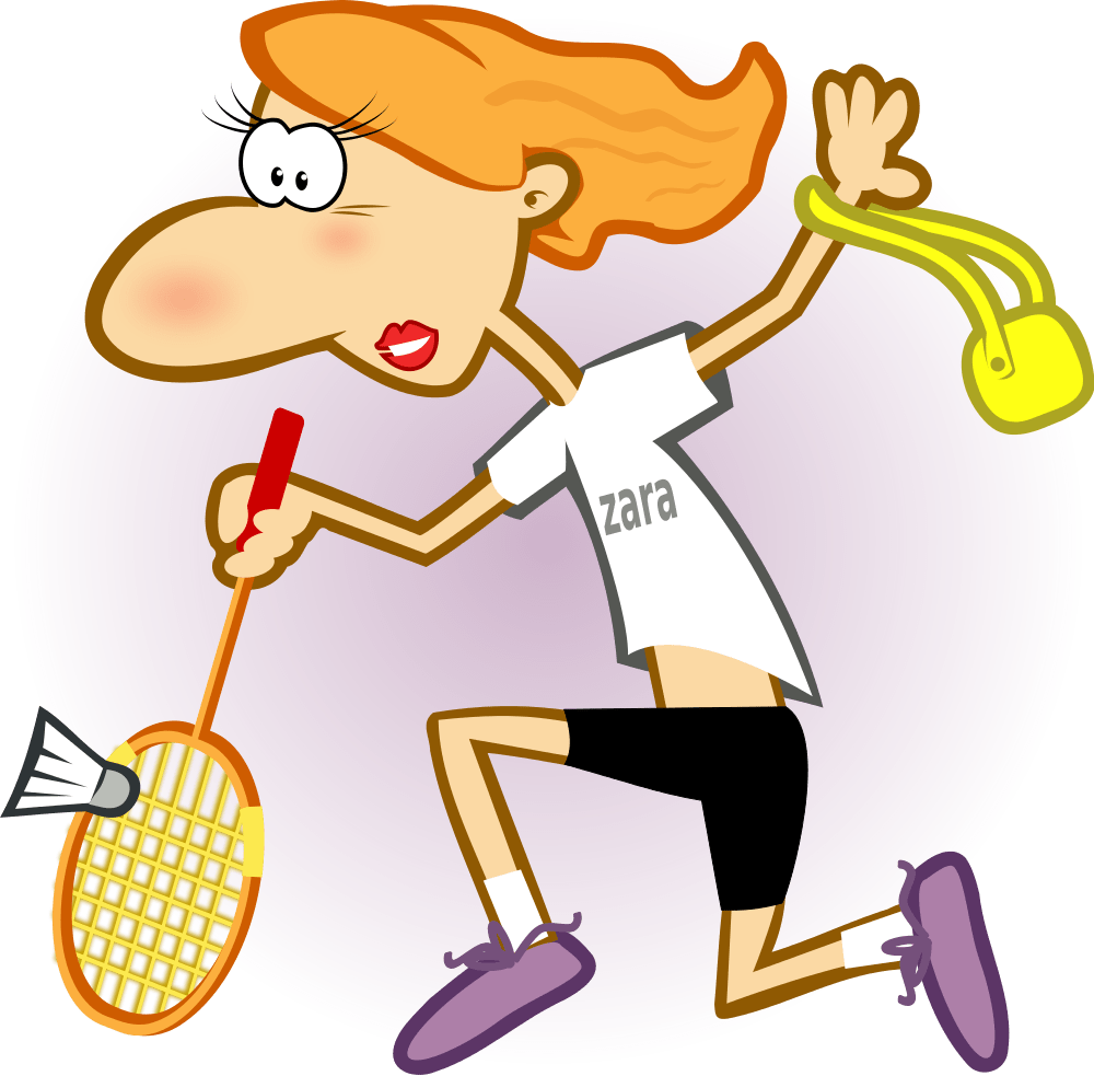The International Ladies Badminton Club Is A Social (1000x983), Png Download