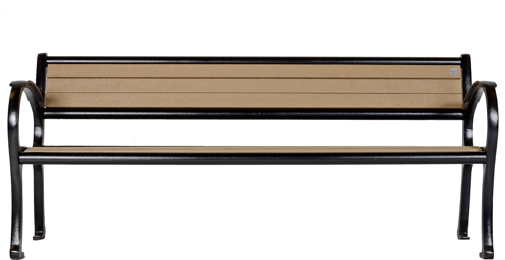 Mountain Classic Park Bench Wishbone Site Furnishings (1900x1057), Png Download