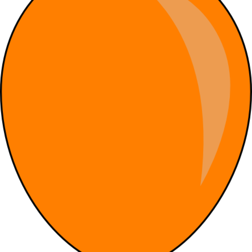 Single Balloon Clipart Single Balloon Clipart Clipart - Circle (1024x1024), Png Download