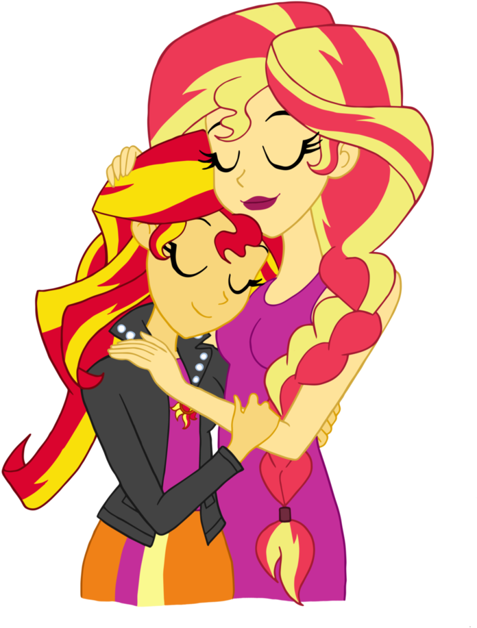 Apple Clip Library Techflourish Collections Sunrise - My Little Pony Equestria Girls Sunset Shimmer Mom (793x1007), Png Download