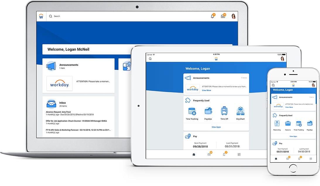 Technology Different - Workday Platform (1100x686), Png Download