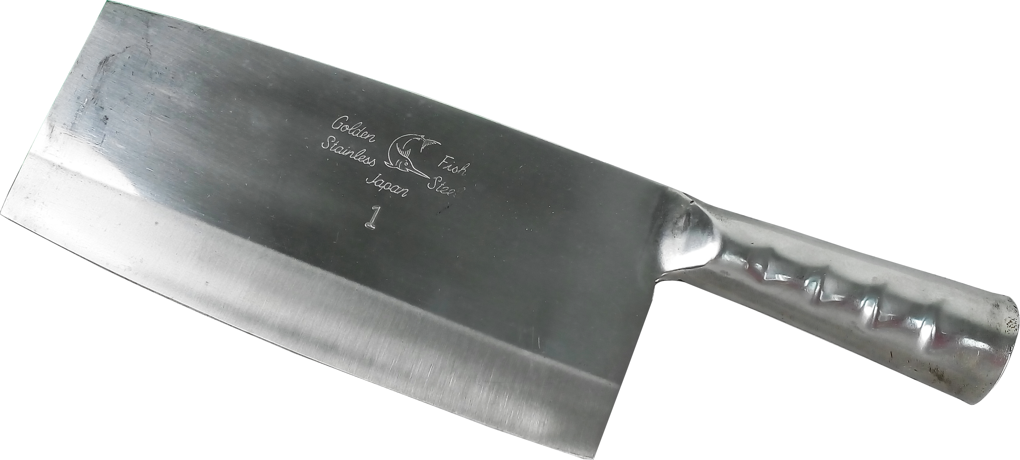 Yk6671 - Golden Fish Stainless Steel Knife (3379x1525), Png Download