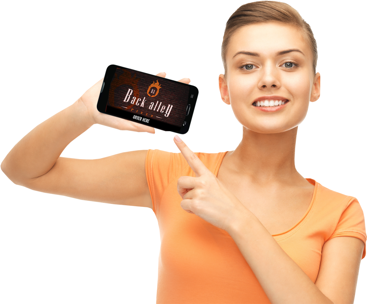 011 322 44 56sales@yoursite - Girls With Mobile Png (1184x1072), Png Download