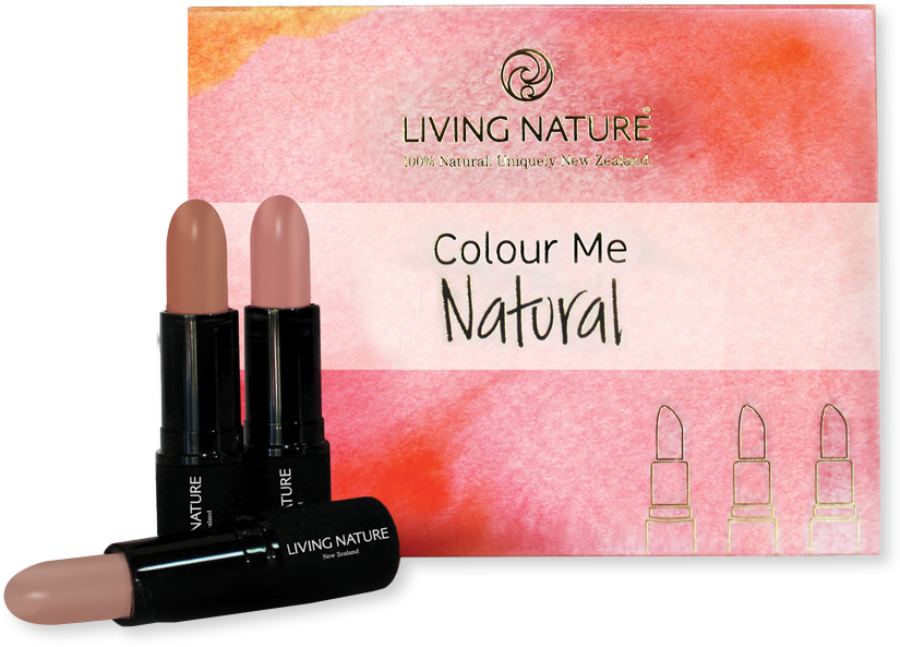 Living Nature Natural Cosmetics Makeup Nz Natural Lipstick - Lipstick (860x1115), Png Download