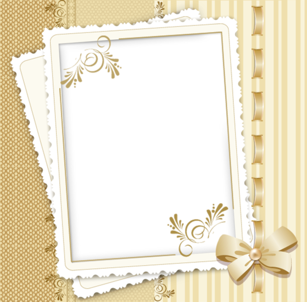Free Frames, Borders And Frames, - Floral Design (600x591), Png Download