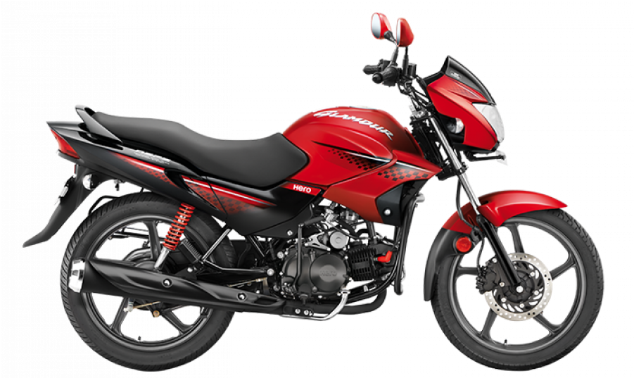 Hero Honda Glamour New Model (900x650), Png Download
