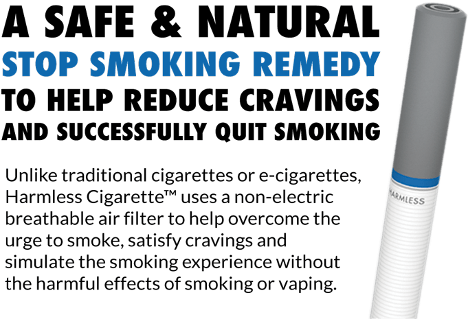 Harmless Cigarette™ Helps You Overcome The Urge To - Eye Liner (755x517), Png Download
