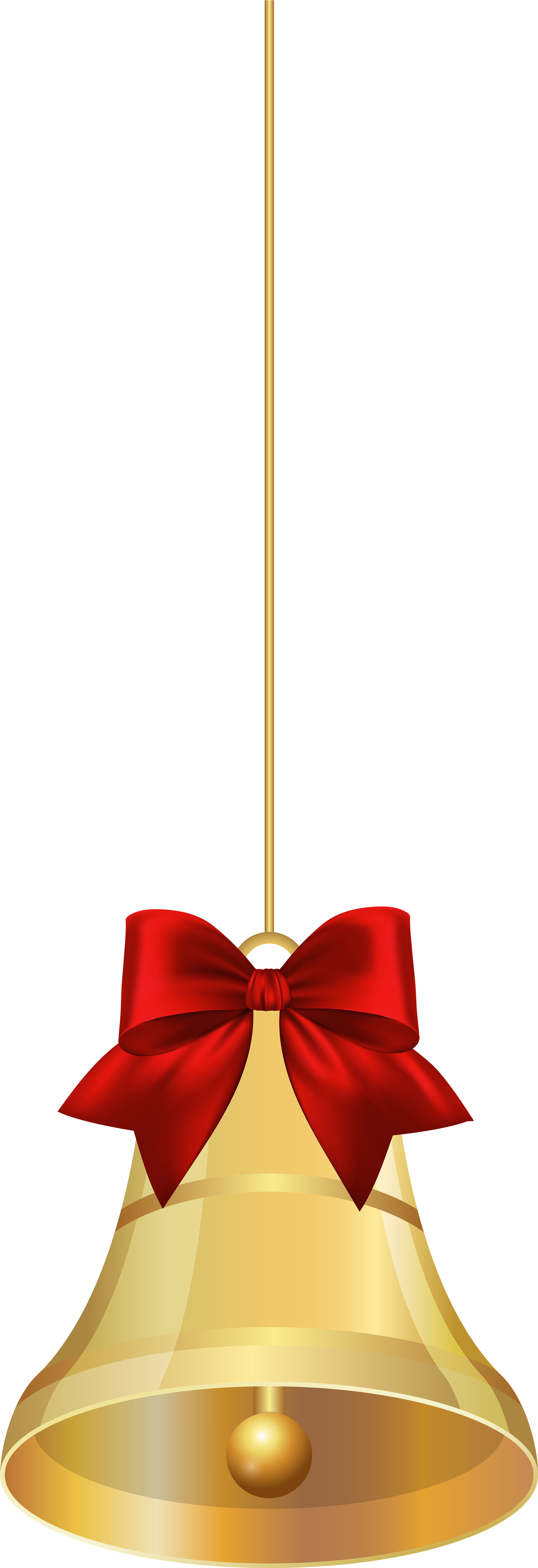 Hanging Christmas Bells Png (2827x8000), Png Download