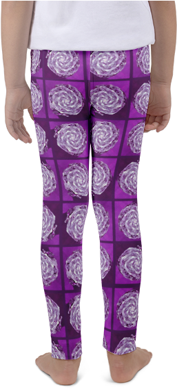 Kid's Leggings, Purple Cabbage - Leggings (580x580), Png Download