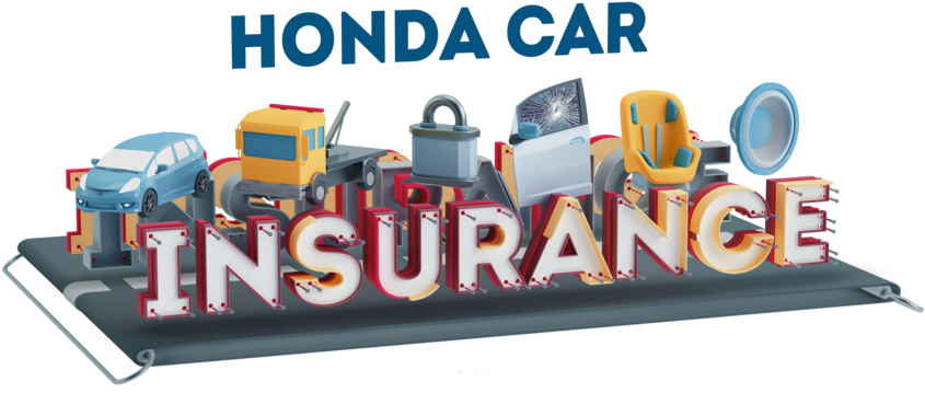 Honda Insurance - Signage (864x358), Png Download