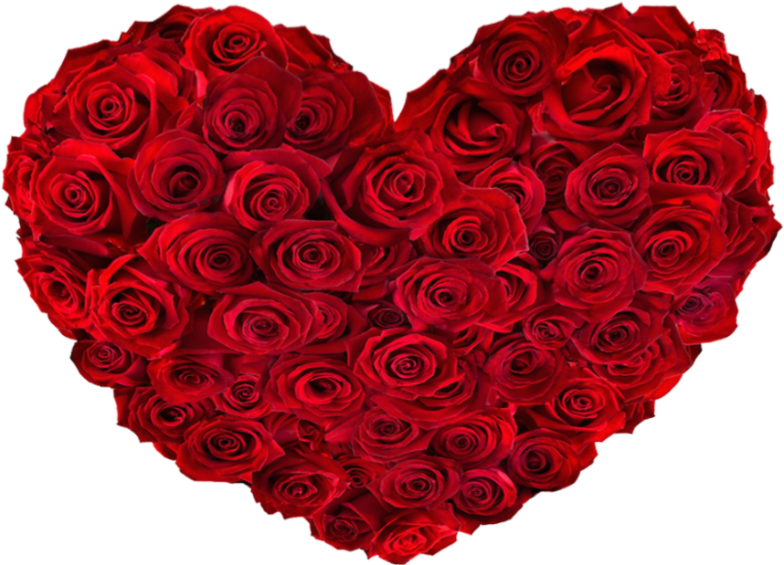 Roses Heart Png - Rose Heart (900x900), Png Download