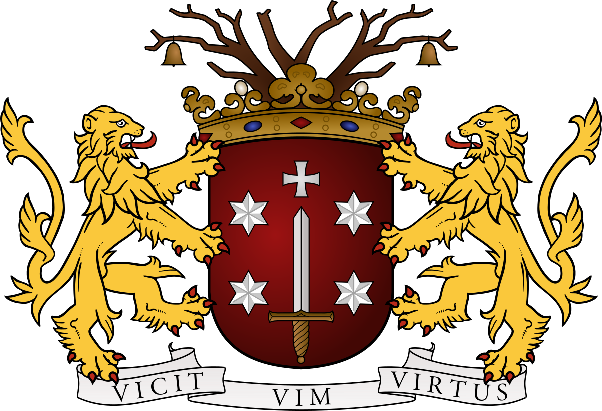 Haarlem Coat Of Arms (1200x820), Png Download