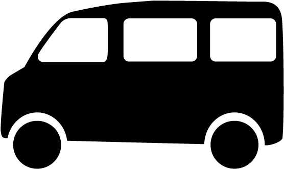 Light Car - Van Svg (640x640), Png Download
