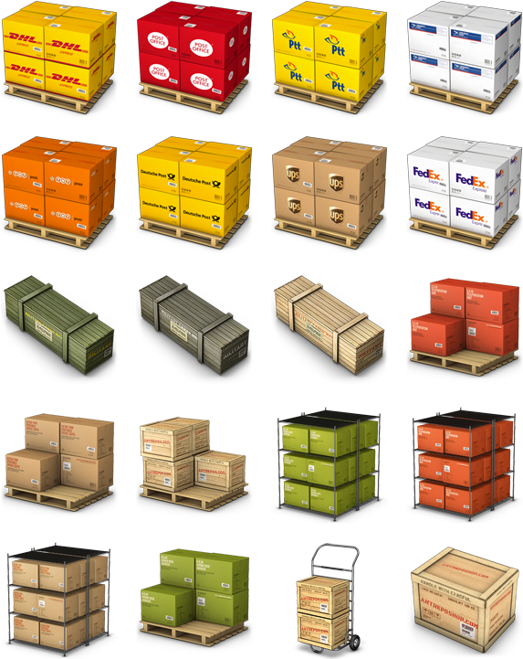 Search - Cargo Icon (592x740), Png Download