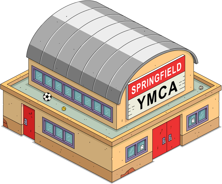 Tapped Out Springfield Ymca - Illustration (867x720), Png Download