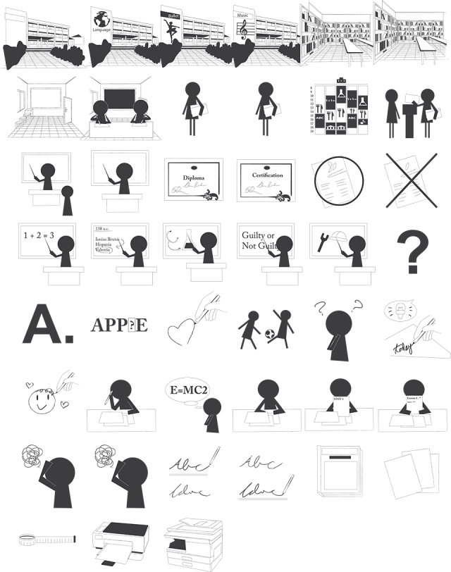 Pictures Of Education A2 E 06 - Drawing (640x812), Png Download