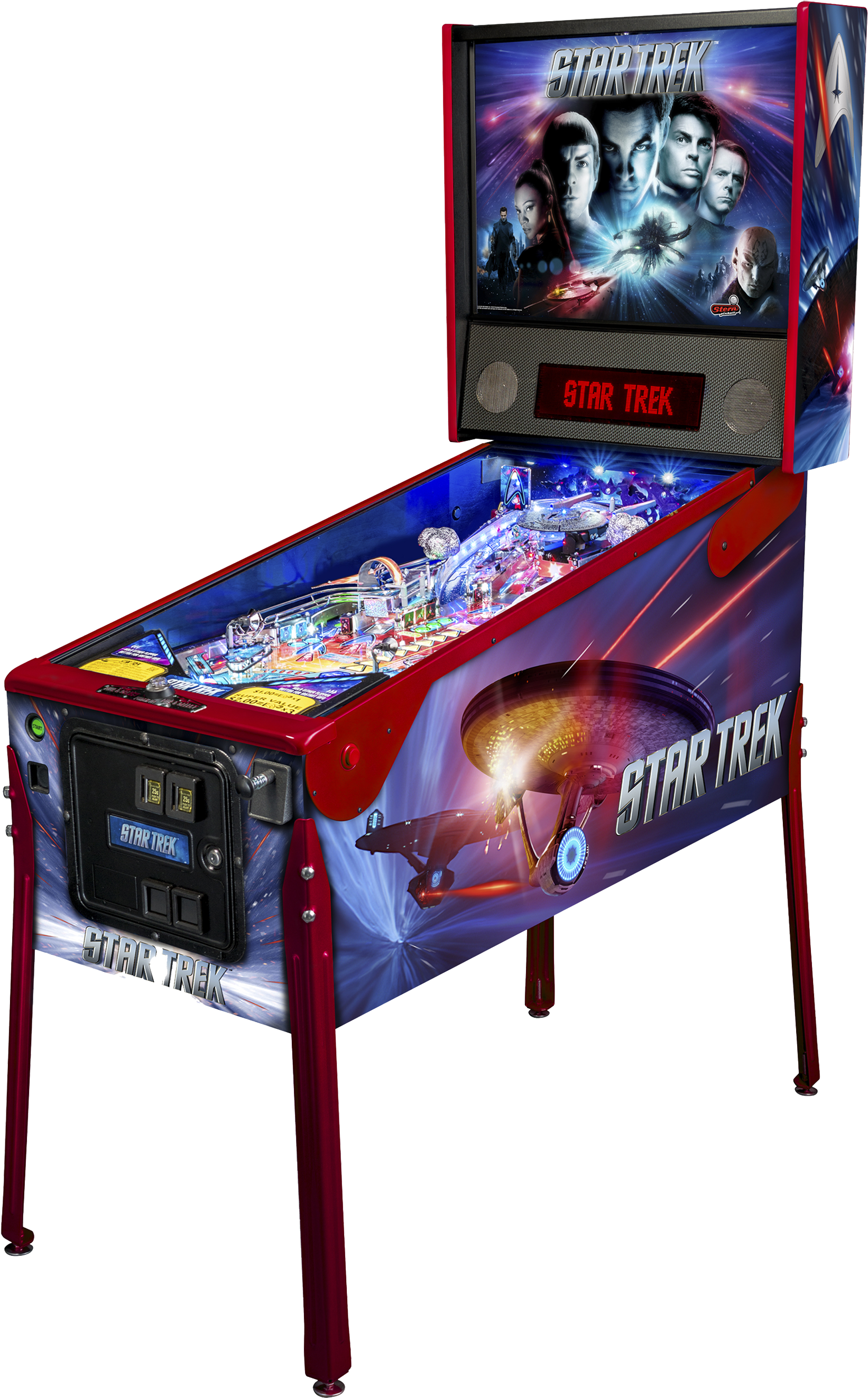 Premium - Star Trek Pinball Ds9 (1717x2700), Png Download