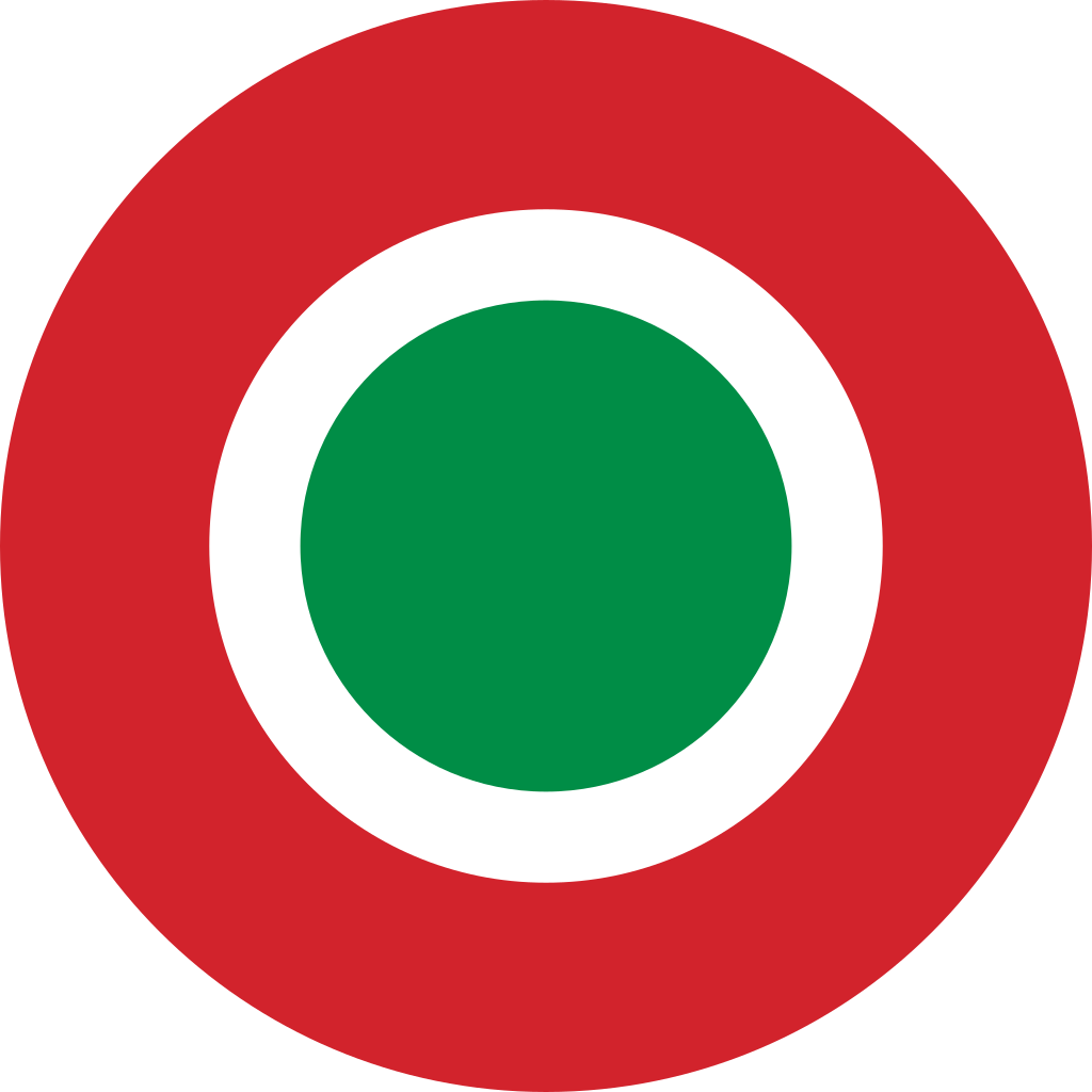 Lv Italian Air Force Roundel - Italian Air Force Roundel (1024x1024), Png Download