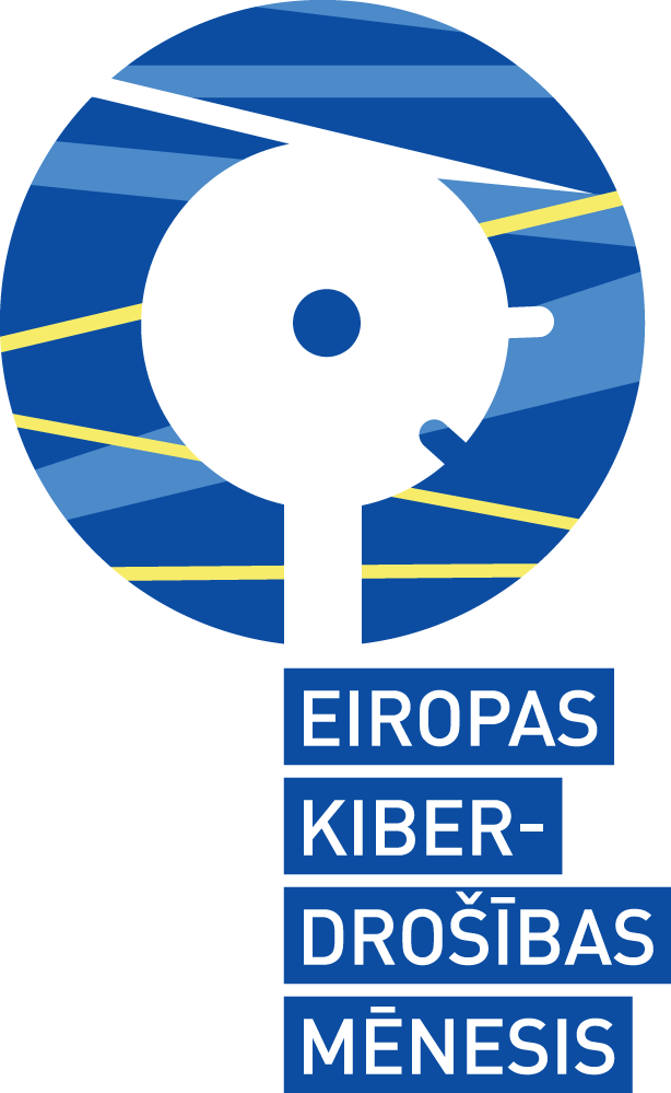 Cyber Security Month Logo (614x999), Png Download