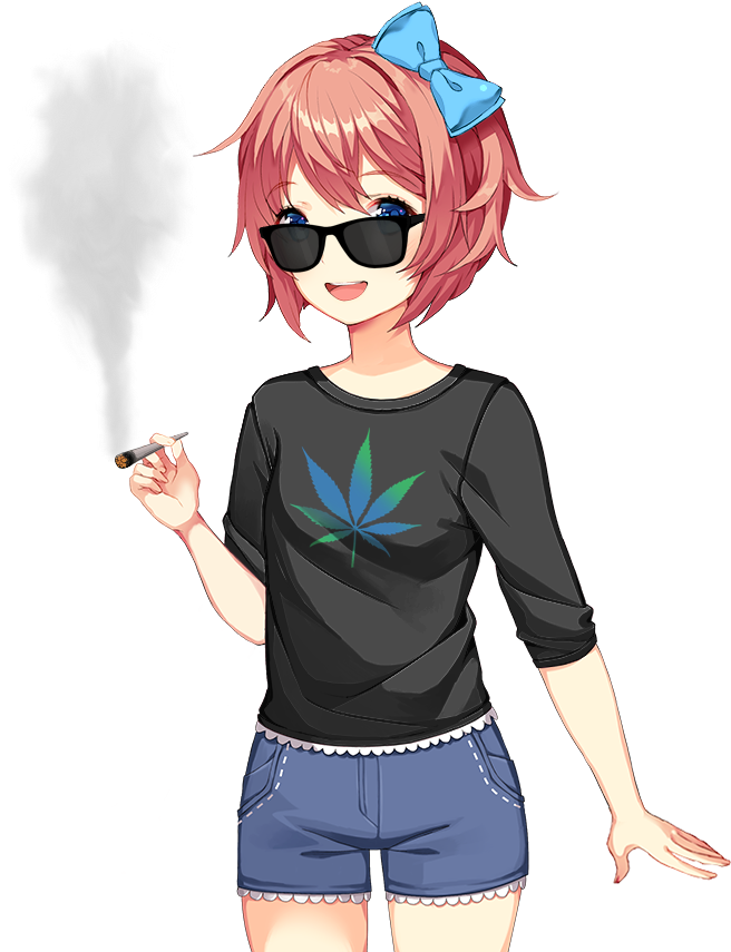Ddlc - Doki Doki Literature Club Shirt (960x960), Png Download