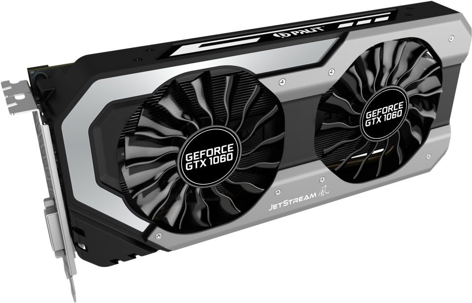 ‹ › × - Palit Geforce Gtx 1060 (1123x720), Png Download