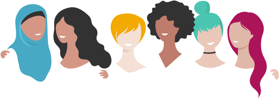 International Women's Day - Vector Graphics (1024x341), Png Download