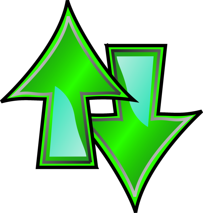 Arrow Computer Icons Download Color Up Down - Ups And Downs Png (714x750), Png Download