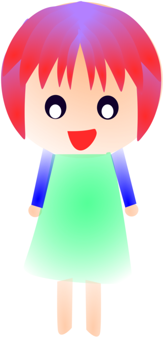 Red Hair Nose Human Hair Color - Cartoon (530x750), Png Download