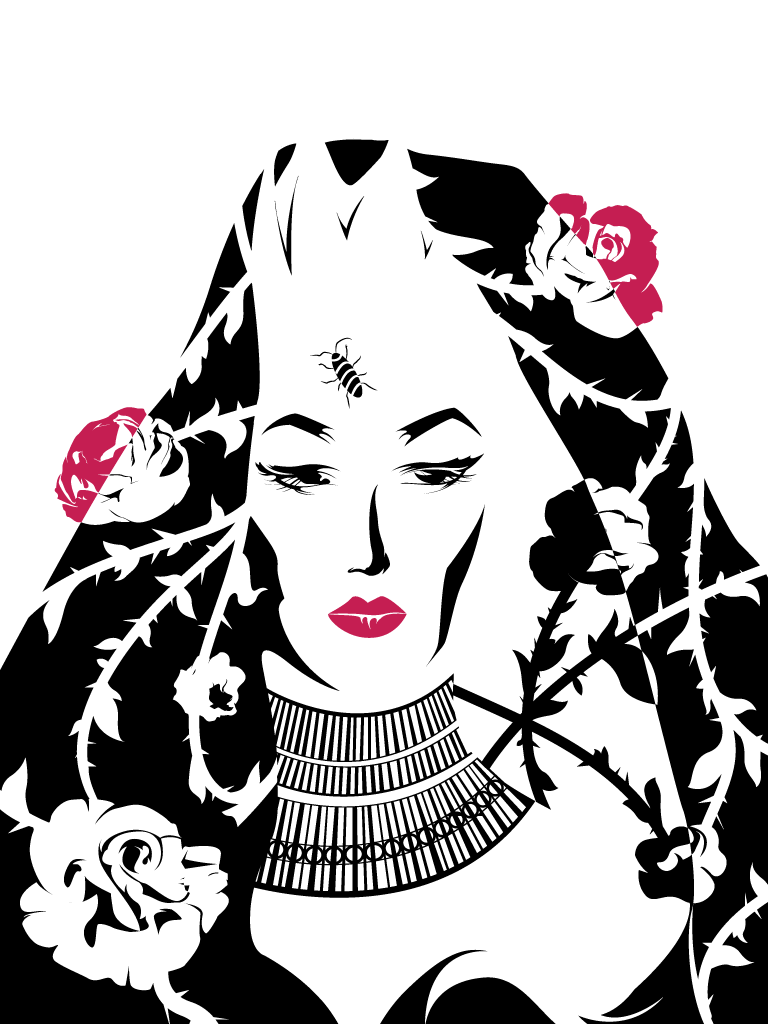 An Illustrated Fashion Magazine Featuring Modern Fashion - Illustration (768x1024), Png Download