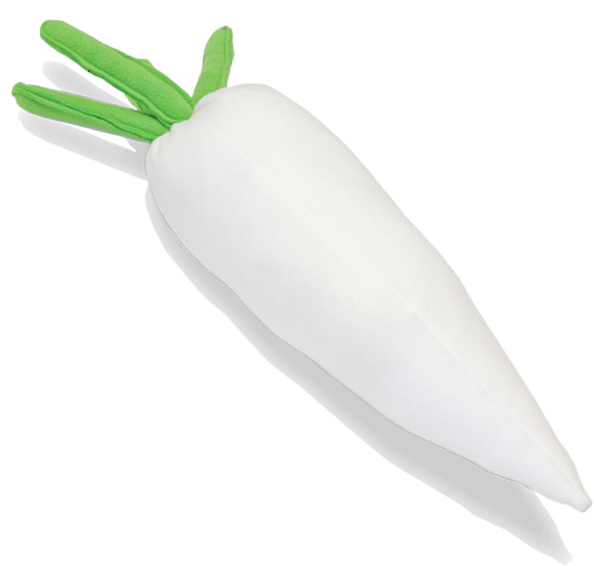 Plush White Radish - Carrot (746x700), Png Download