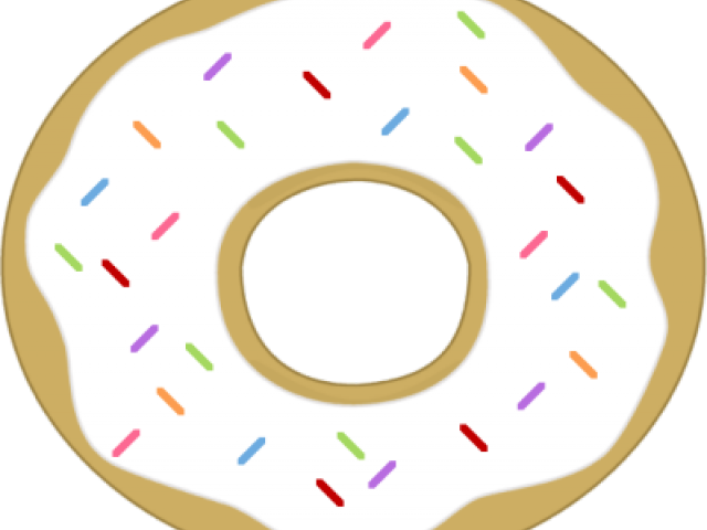 Cute Donut Cliparts - Clip Art (640x480), Png Download