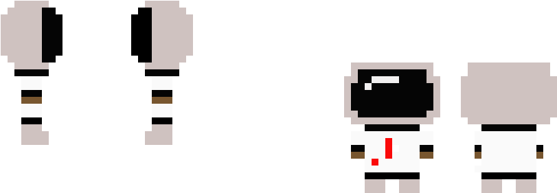 Pixel Astronaut - Graphic Design (890x380), Png Download