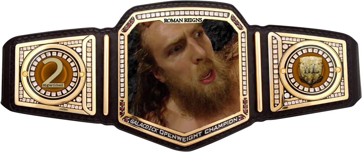 Current Bigjerichool Galacdick Openweight Design - Wwe Cruiserweight Championship Concept (1260x531), Png Download