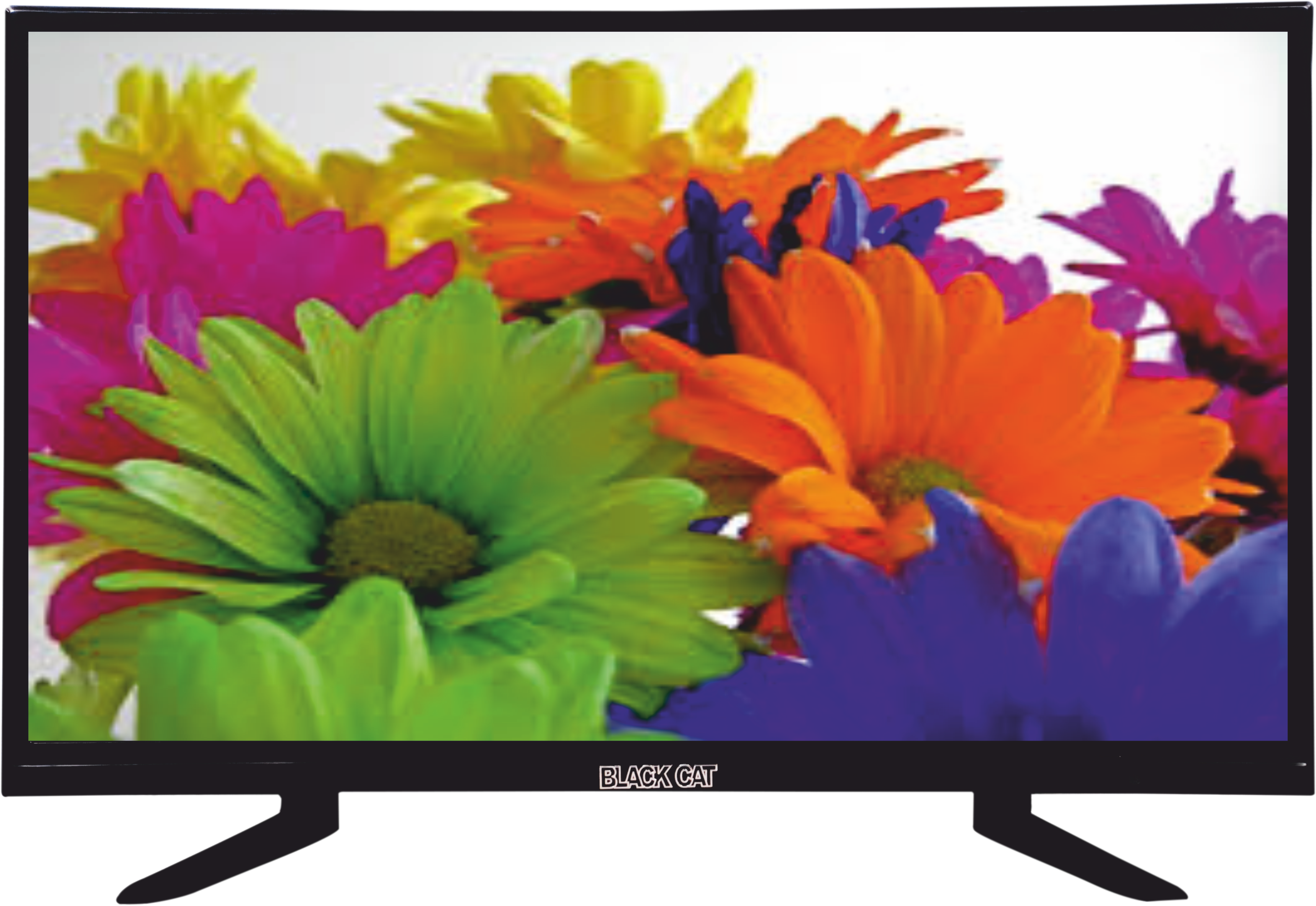 Buy Black Cat Bc Fhd Led Tv 24inch 60 Cm Full Hd (fhd) (4759x3276), Png Download