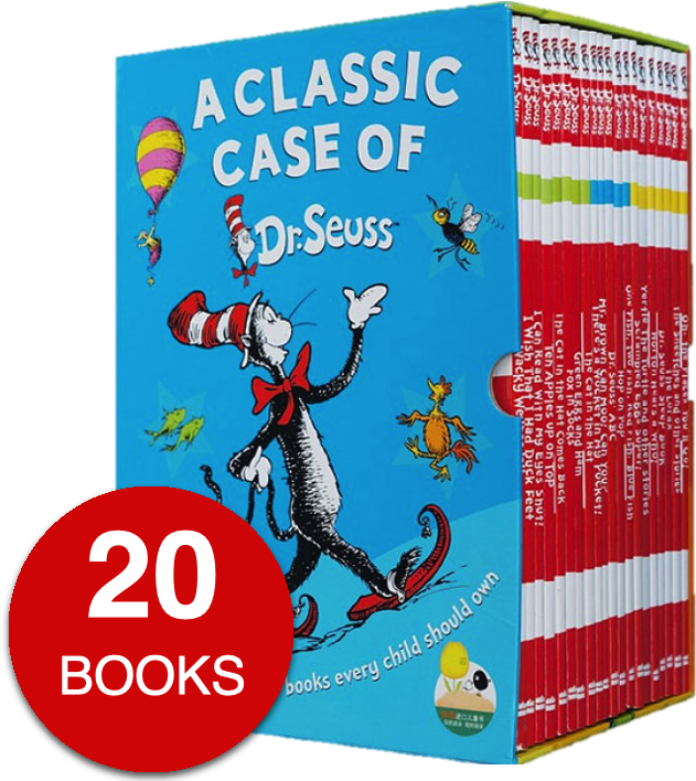 Classic Case Of Dr Seuss (830x830), Png Download