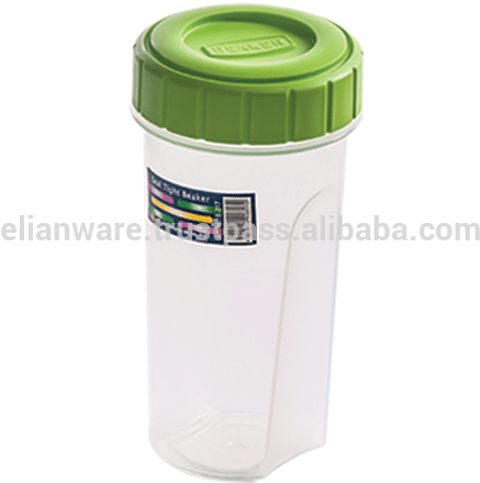 Plastic Beaker Measuring Cup With Logo - Plastic (600x600), Png Download