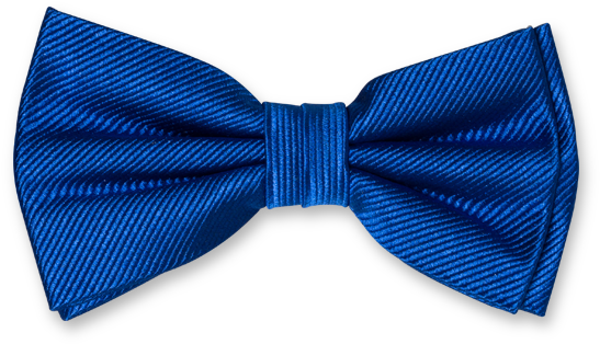 Royal Blue Bow Tie - Blue Bowtie Transparent (624x624), Png Download