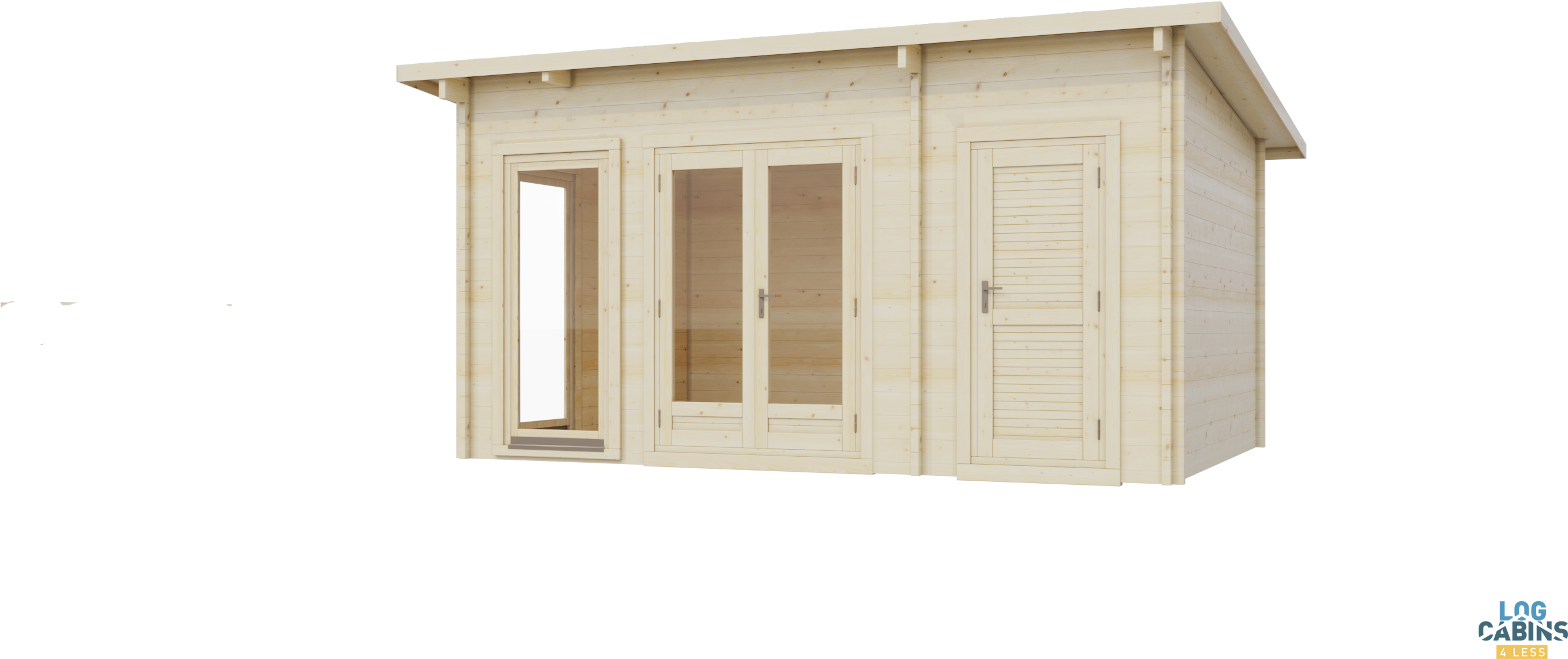 Log Cabin Ian D - Plywood (2650x1490), Png Download