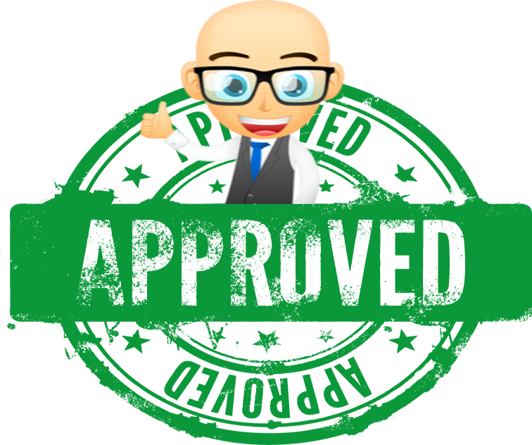 Approved Green Stamp - Illustration (756x632), Png Download