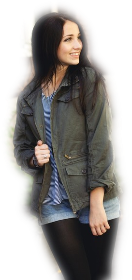 Vélemény - - Girl (500x621), Png Download