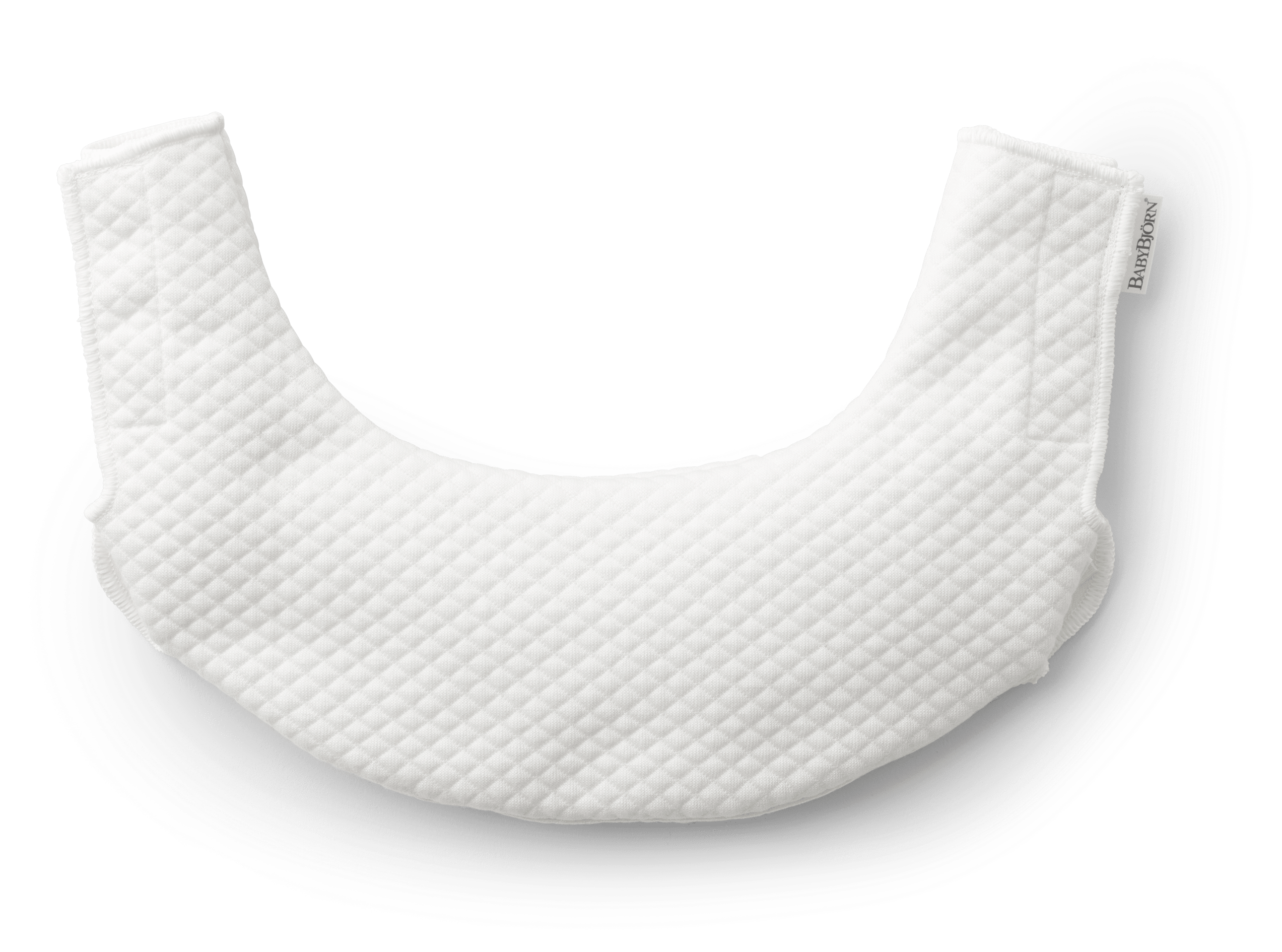 Teething Bib For Baby Carrier One White 030121 - Sock (2676x1889), Png Download
