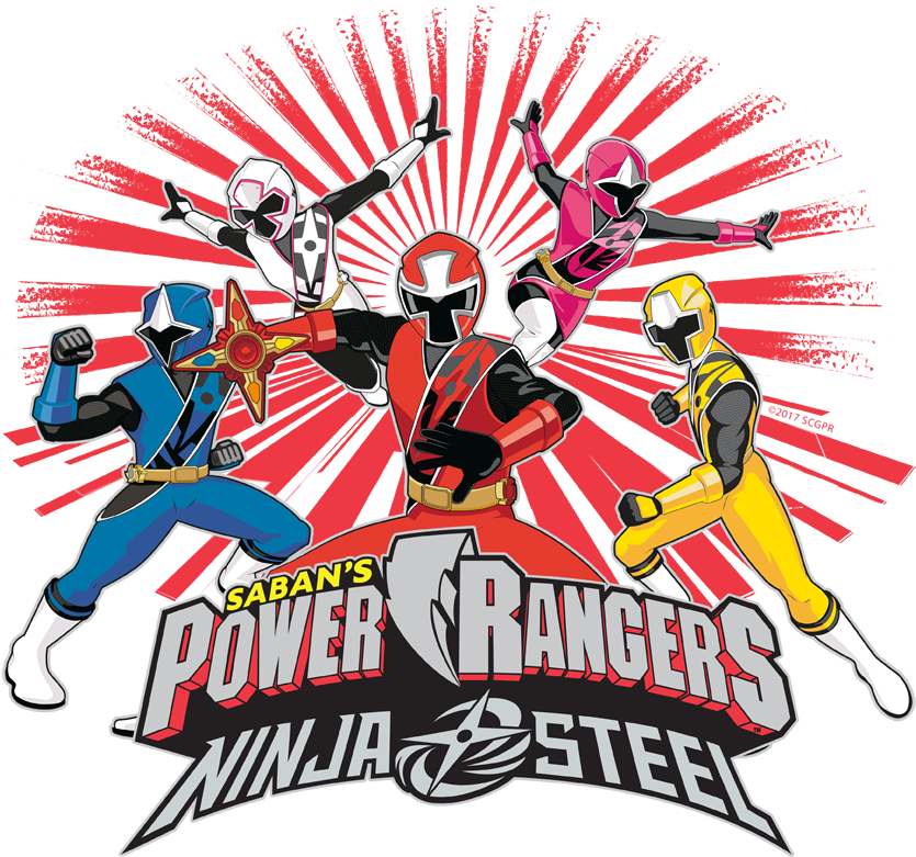 Power Rangers Ninja Blast Women's T-shirt - Graphic Design (850x854), Png Download