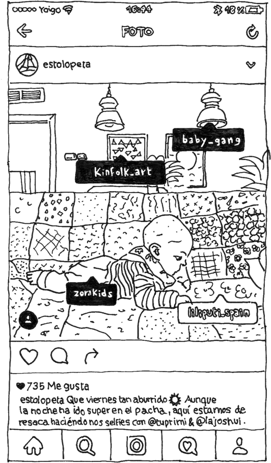 Instamum O Production Company - Cartoon (600x920), Png Download
