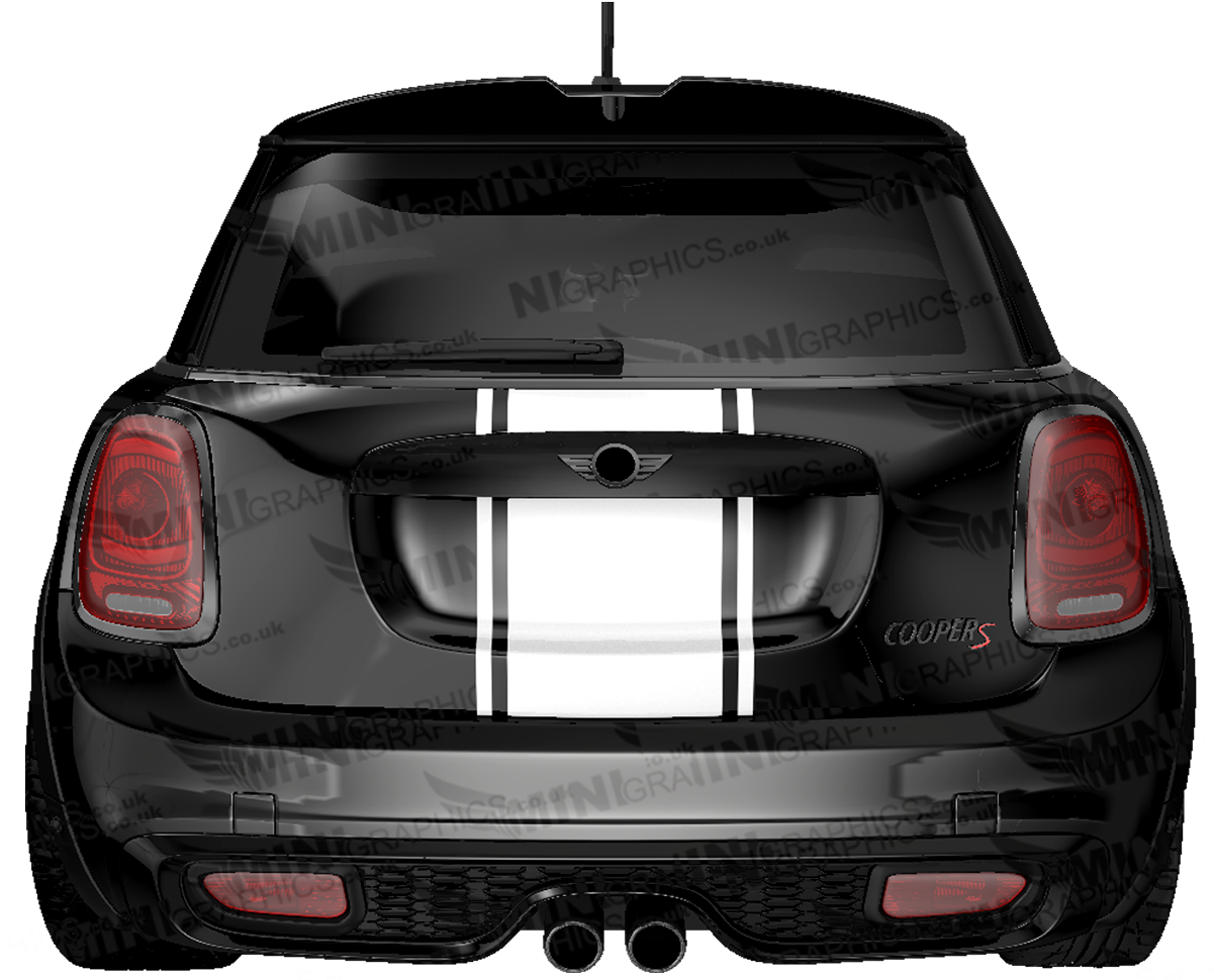 Boot Stripe Viper - Mini Cooper (1200x976), Png Download