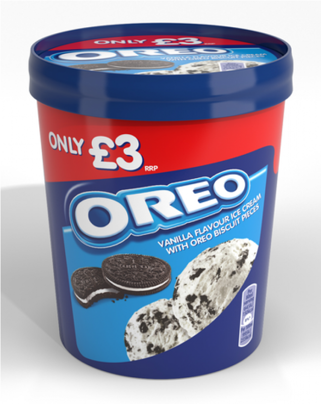 Cadbury Oreo Ice Cream (800x800), Png Download