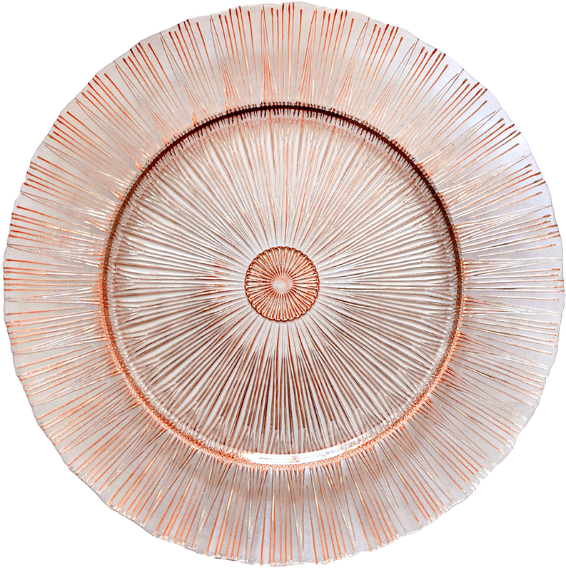 Sunray Design Glass Charger - Circle (800x800), Png Download