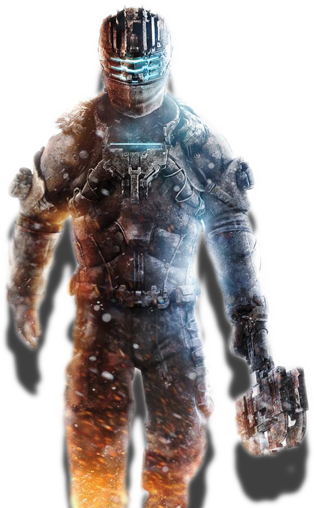 Dead Space 3 Mobile (633x1025), Png Download
